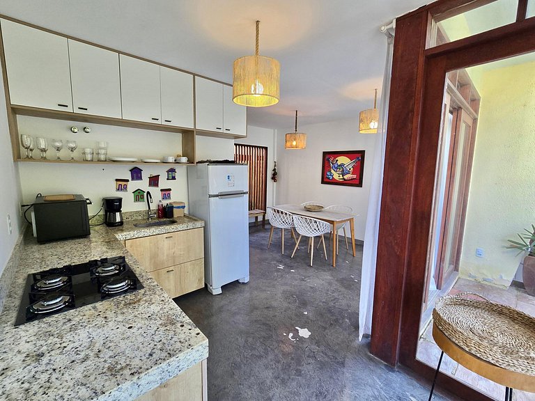 Casa em Taipu de Fora com Piscina - 200m da Praia