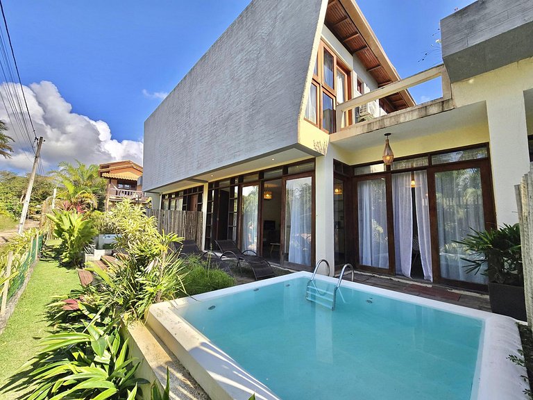 Casa em Taipu de Fora com Piscina - 200m da Praia