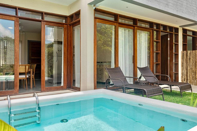 Casa em Taipu de Fora 200m da Praia - Com Piscina