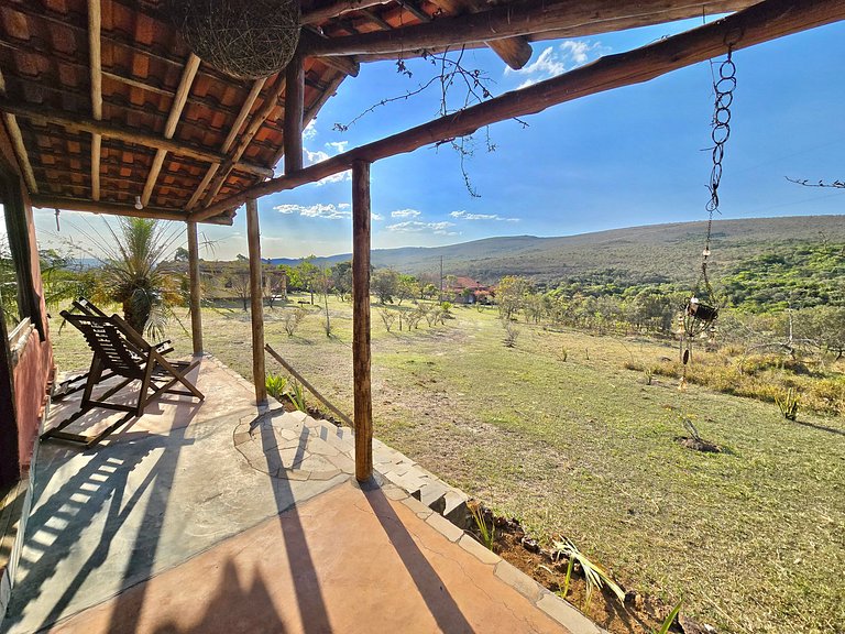 Chalé na Serra - Vista, Natureza e Conforto