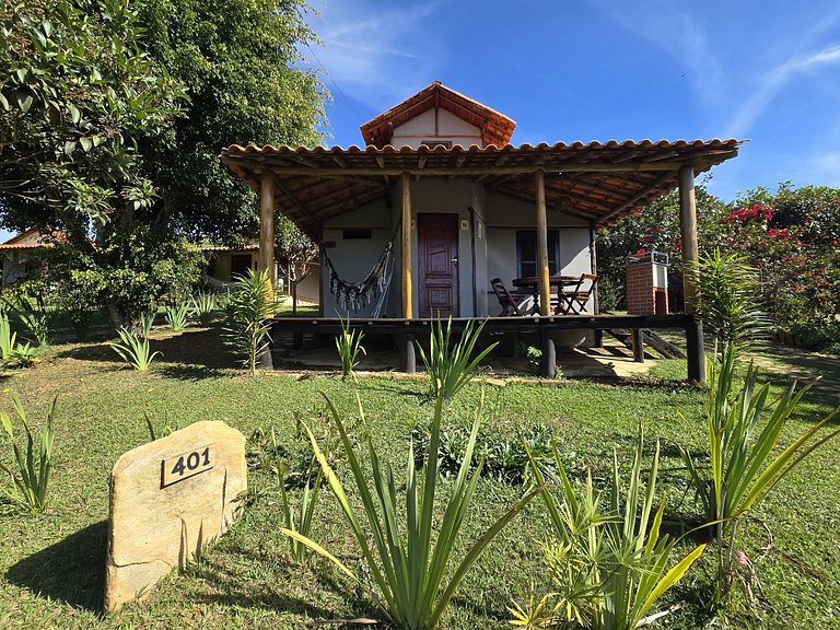 No Centro, Com Piscina e Para Até 5 Pessoas