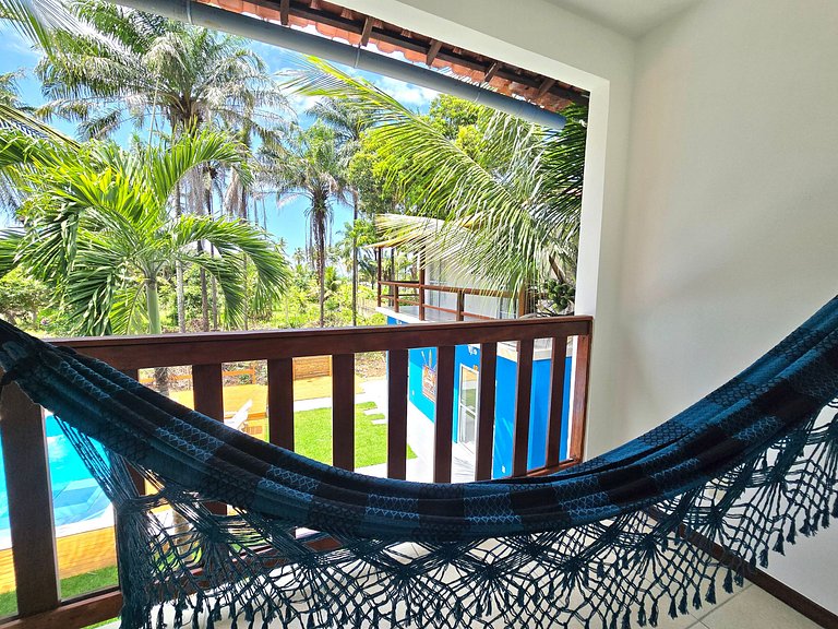 Suíte com Café da Manhã, Piscina e Praia a 200m