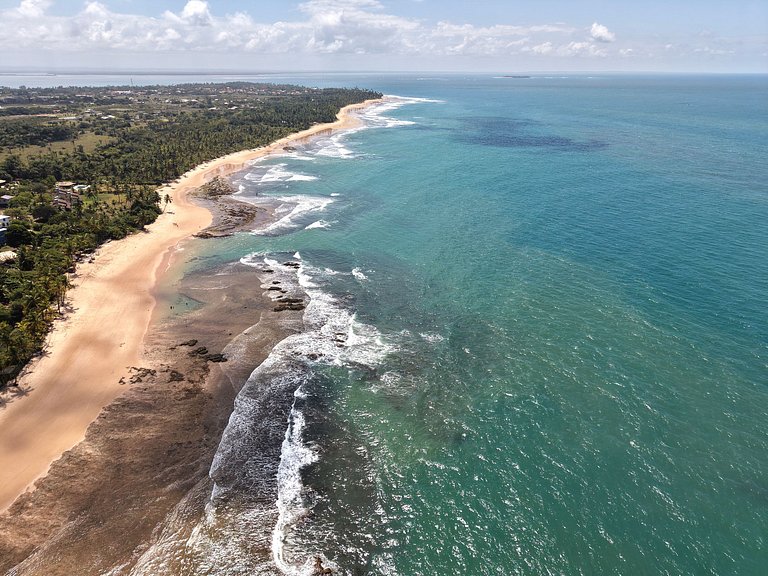 Suíte com Café da Manhã e Piscina - 200m da Praia