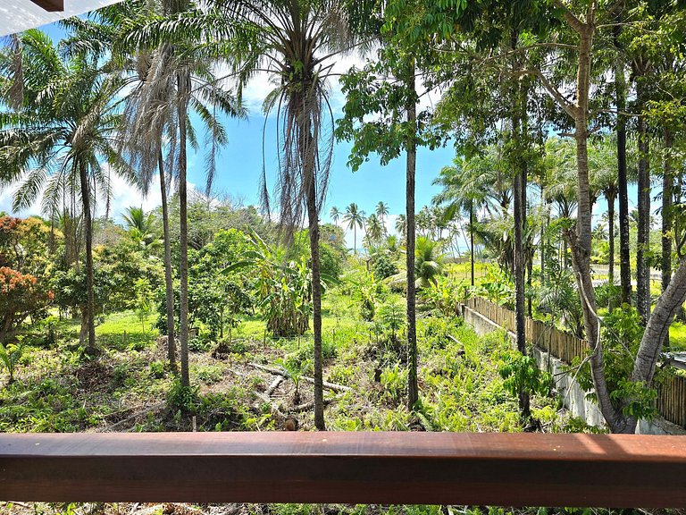 Suíte com 2 quartos e Varanda - 200m da Praia